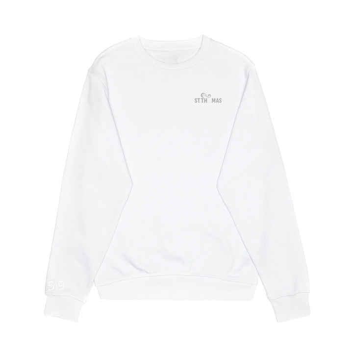 ST. THOMAS LIGHT EMBROIDERED CREW (UNISEX)