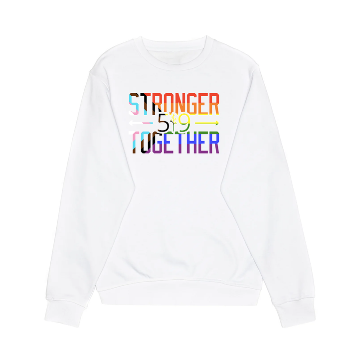 PRIDE STRONGER TOGETHER CREW (UNISEX)