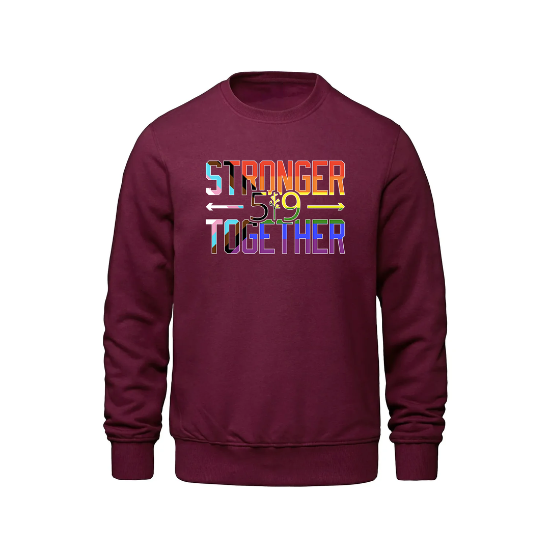 PRIDE STRONGER TOGETHER CREW (UNISEX)