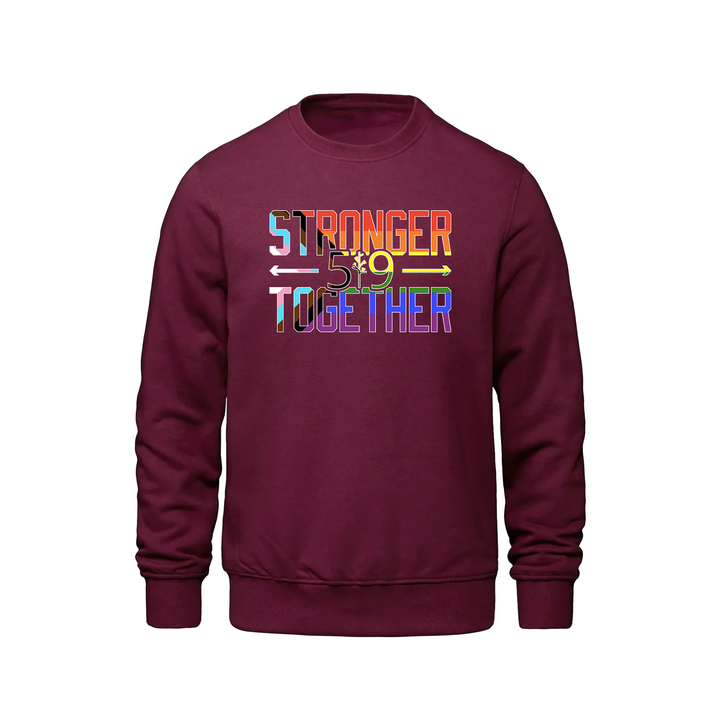 PRIDE STRONGER TOGETHER CREW (UNISEX)