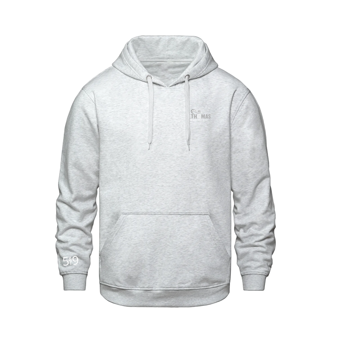 ST. THOMAS LIGHT EMBROIDERED HOODIE (UNISEX)
