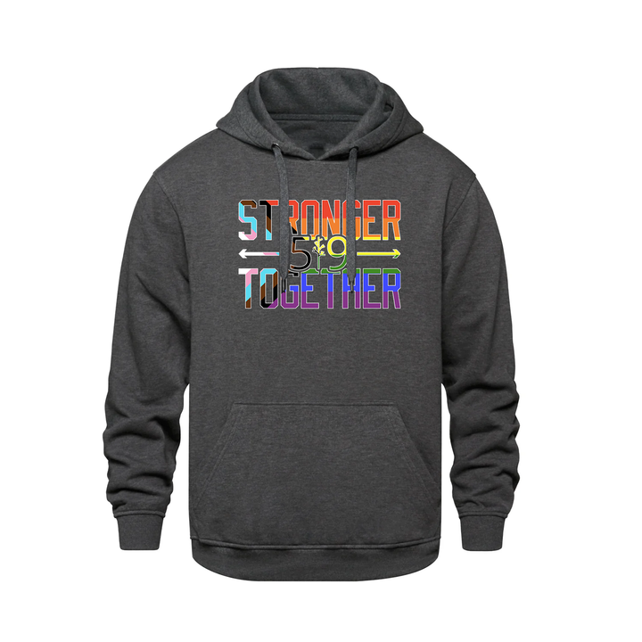 PRIDE STRONGER TOGETHER HOODIE (UNISEX)