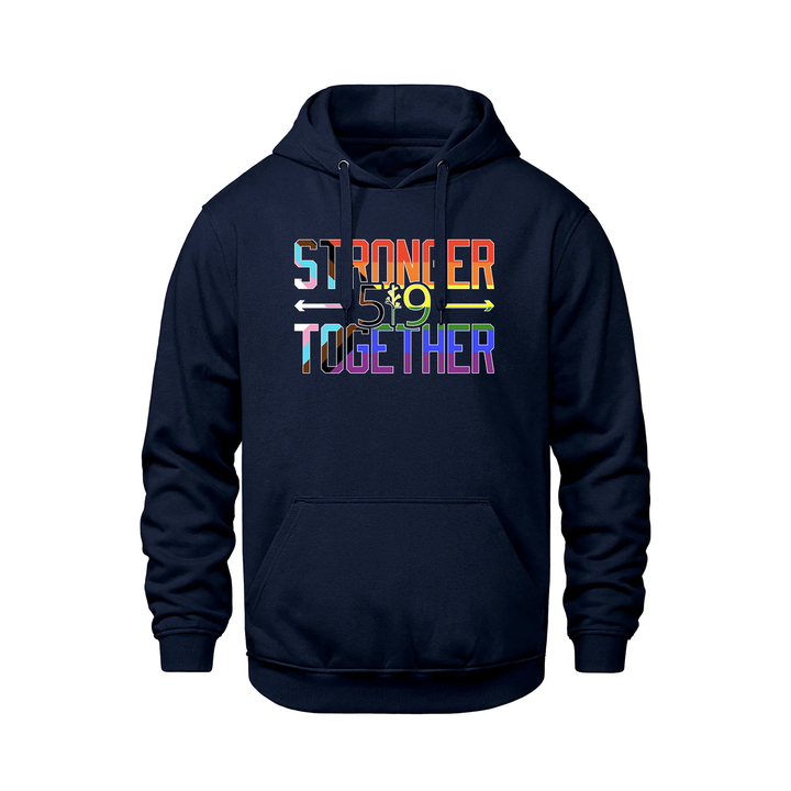 PRIDE STRONGER TOGETHER HOODIE (UNISEX)