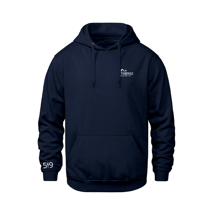 ST. THOMAS LIGHT EMBROIDERED HOODIE (UNISEX)
