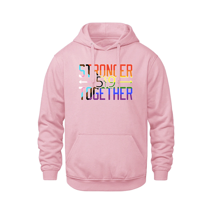 PRIDE STRONGER TOGETHER HOODIE (UNISEX)