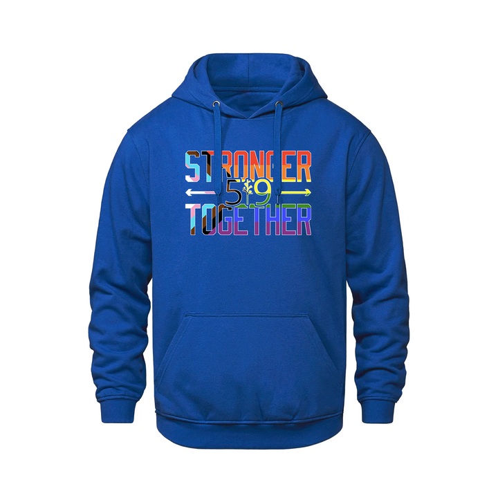 PRIDE STRONGER TOGETHER HOODIE (UNISEX)