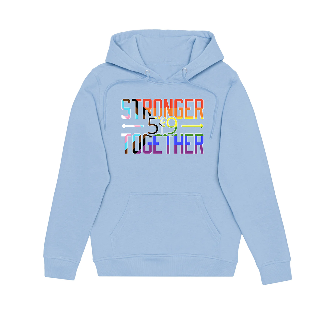 PRIDE STRONGER TOGETHER HOODIE (UNISEX)
