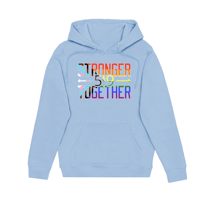 PRIDE STRONGER TOGETHER HOODIE (UNISEX)