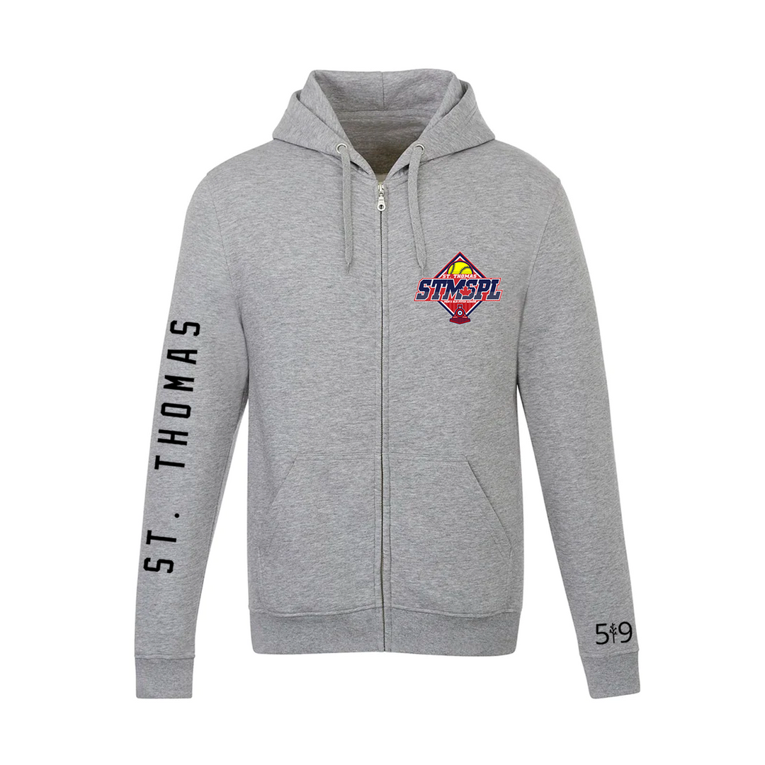 ST. THOMAS MEN'S SLO PITCH FULL ZIP (UNISEX)