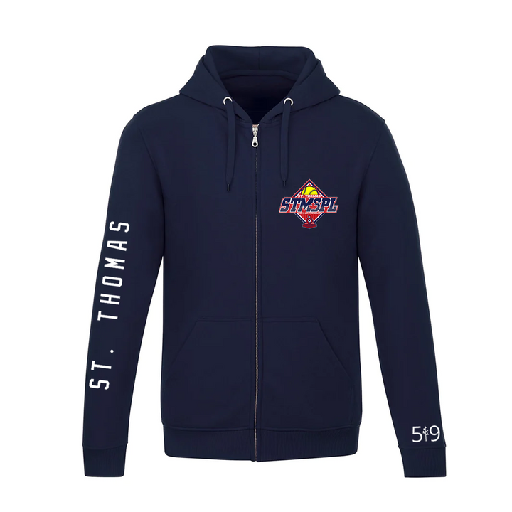 ST. THOMAS MEN'S SLO PITCH FULL ZIP (UNISEX)