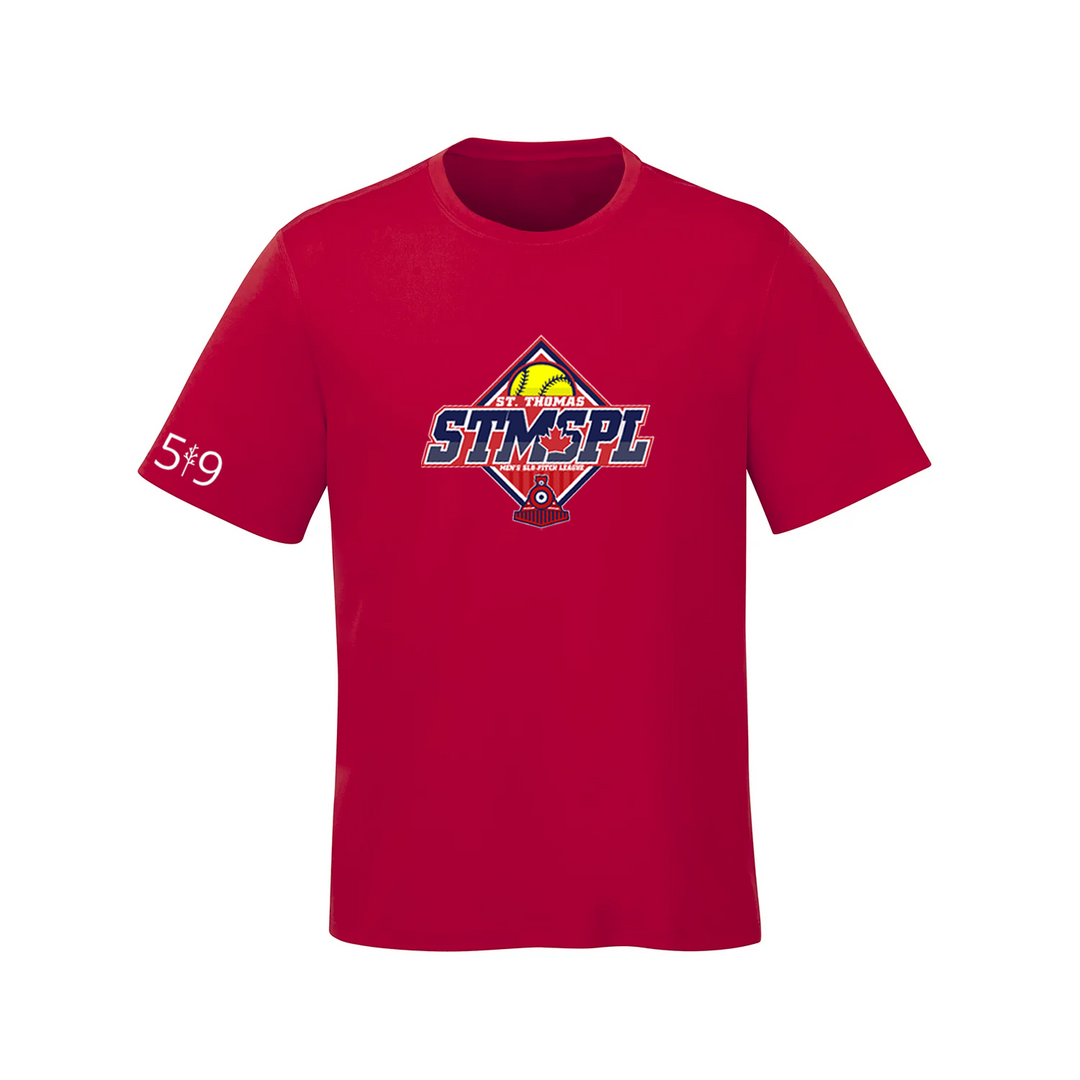 ST. THOMAS MEN'S SLO PITCH CLASSIC TEE (MENS)