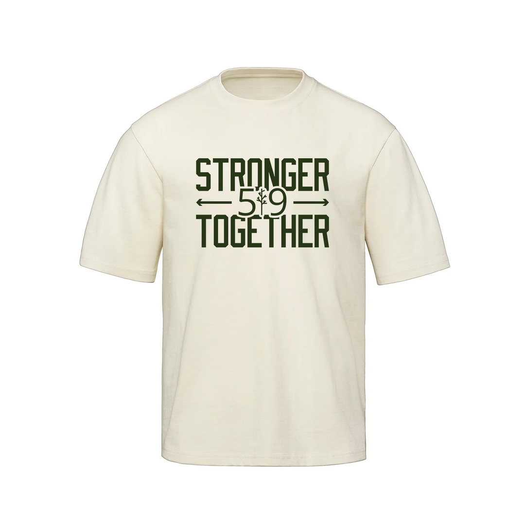 STRONGER TOGETHER OVERSIZED TEE (UNISEX)
