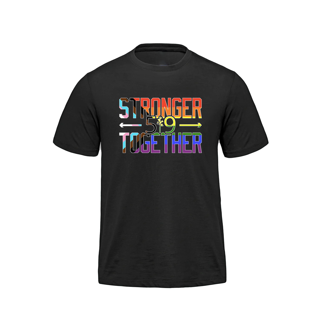 PRIDE STRONGER TOGETHER PREMIUM TEE (MENS)