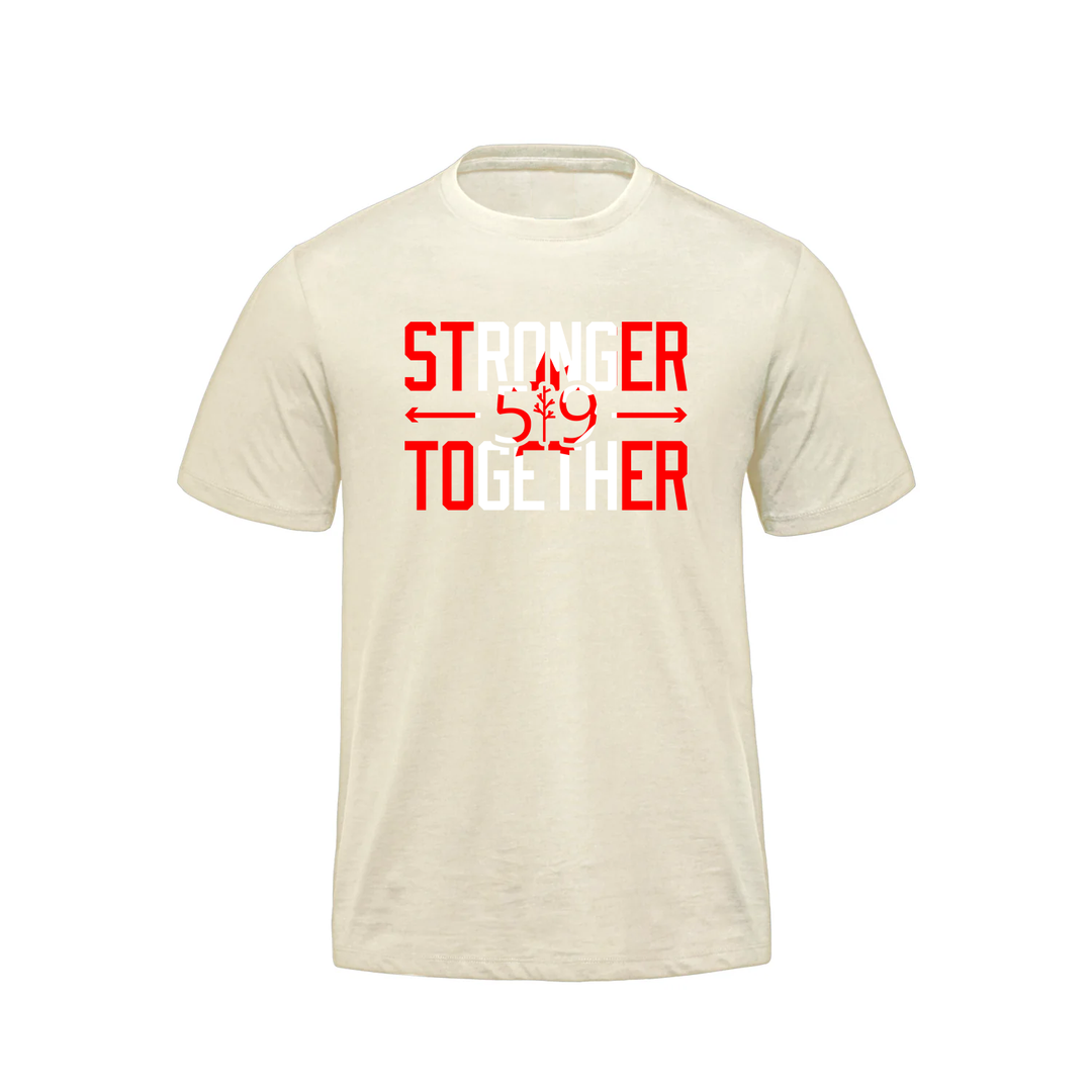 CANADA STRONGER TOGETHER PREMIUM TEE (MENS)