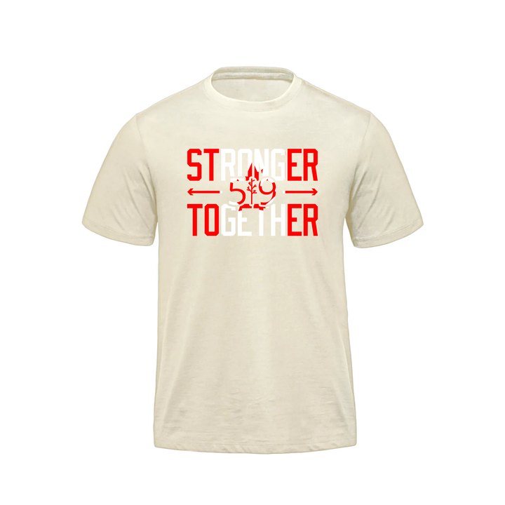 CANADA STRONGER TOGETHER PREMIUM TEE (MENS)