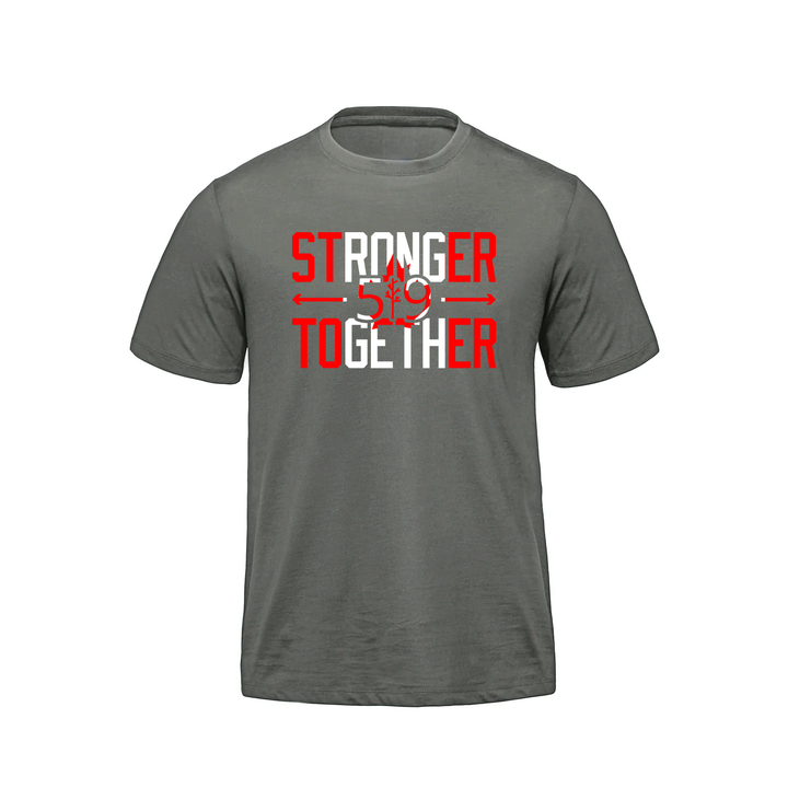 CANADA STRONGER TOGETHER PREMIUM TEE (MENS)