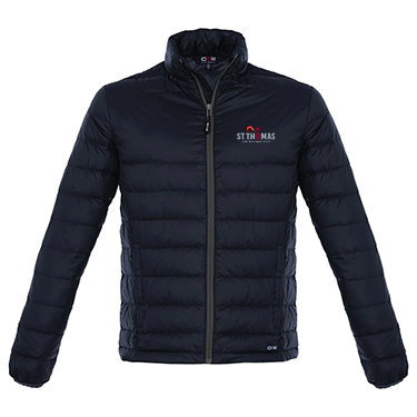 ST. THOMAS EMBROIDERED QUILTED DOWN JACKET (MENS)