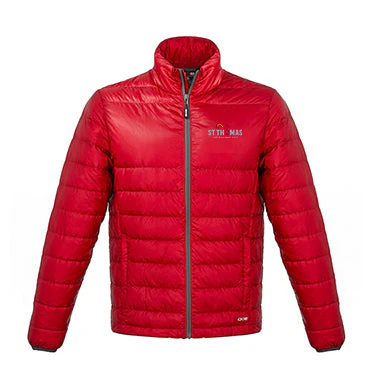 ST. THOMAS EMBROIDERED QUILTED DOWN JACKET (MENS)