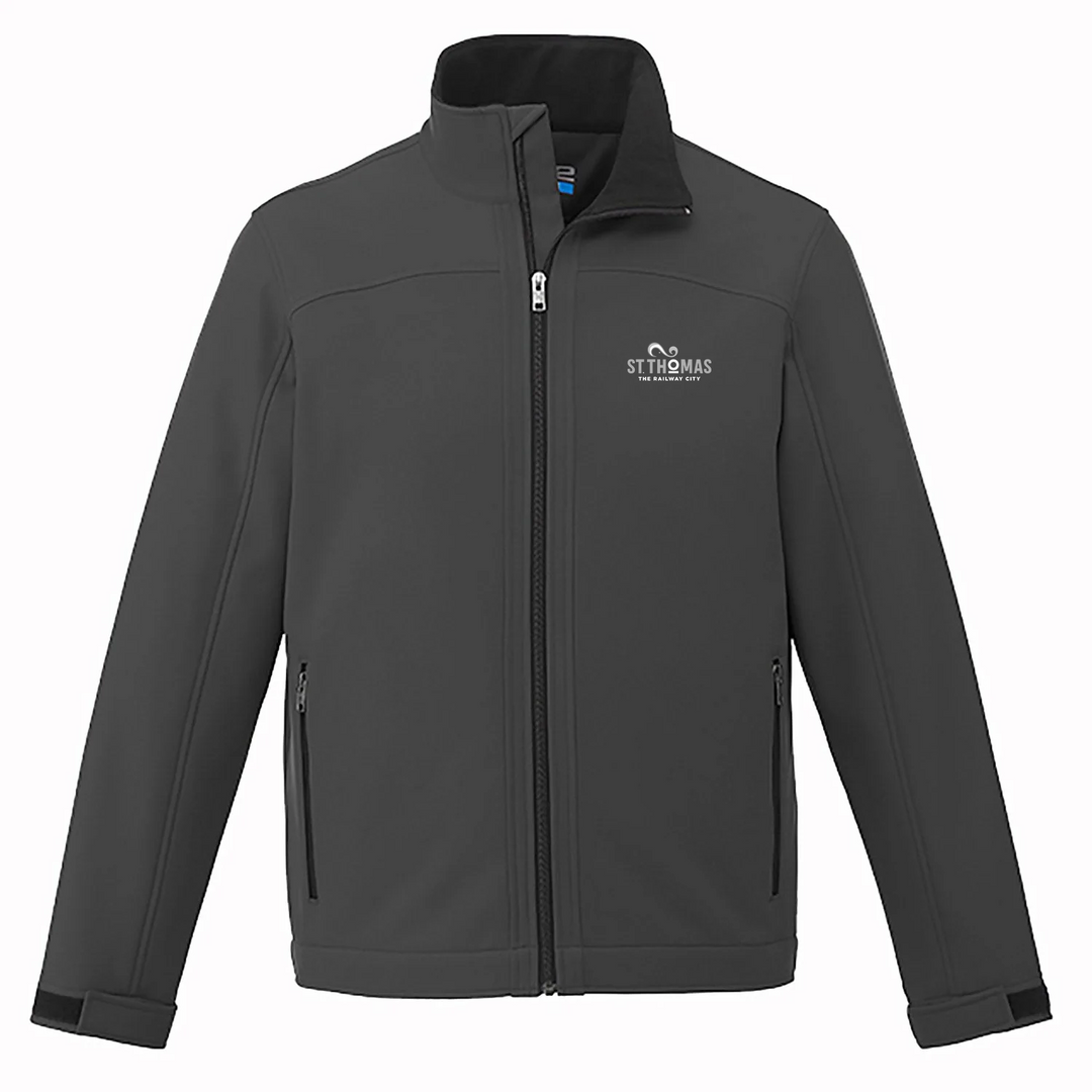 ST. THOMAS LIGHT EMBROIDERED SOFTSHELL PRO JACKET (MENS)