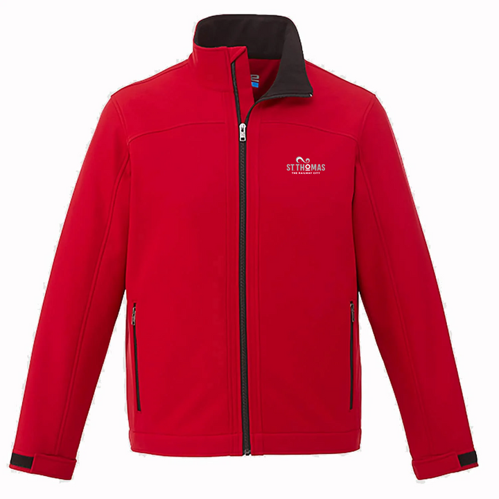 ST. THOMAS LIGHT EMBROIDERED SOFTSHELL PRO JACKET (MENS)