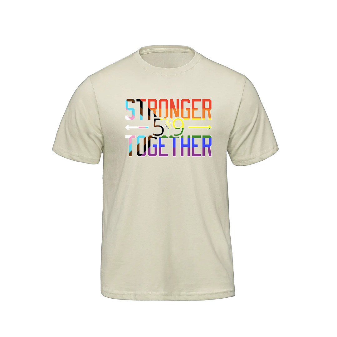 PRIDE STRONGER TOGETHER TEE (MENS)