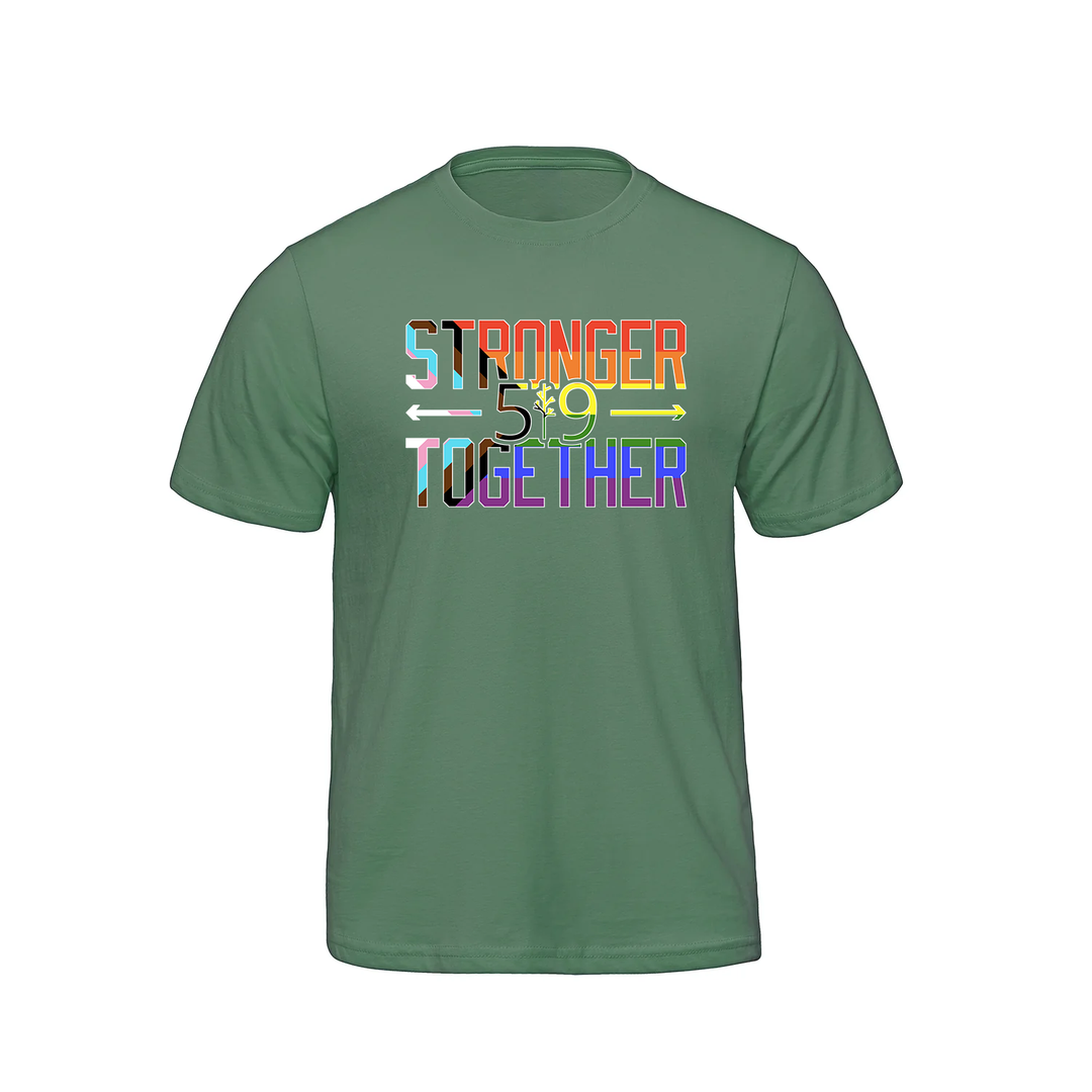 PRIDE STRONGER TOGETHER TEE (MENS)