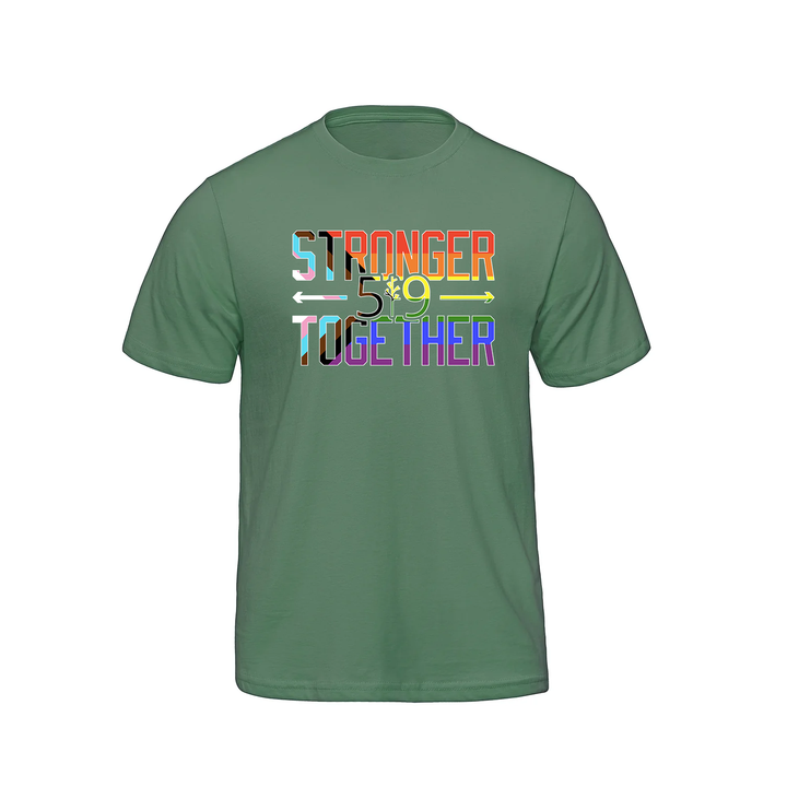 PRIDE STRONGER TOGETHER TEE (MENS)