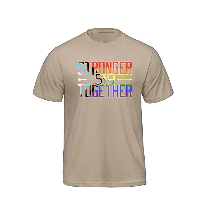 PRIDE STRONGER TOGETHER TEE (MENS)