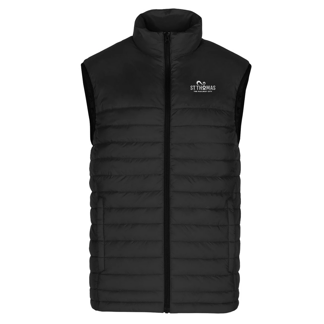 ST. THOMAS LIGHT EMBROIDERED PUFFER PREMIUM VEST (MENS)