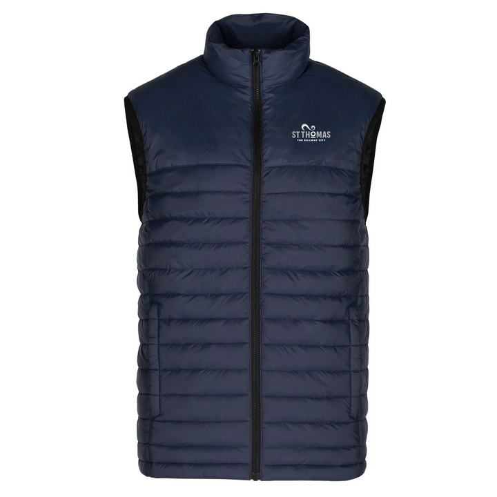 ST. THOMAS LIGHT EMBROIDERED PUFFER PREMIUM VEST (MENS)