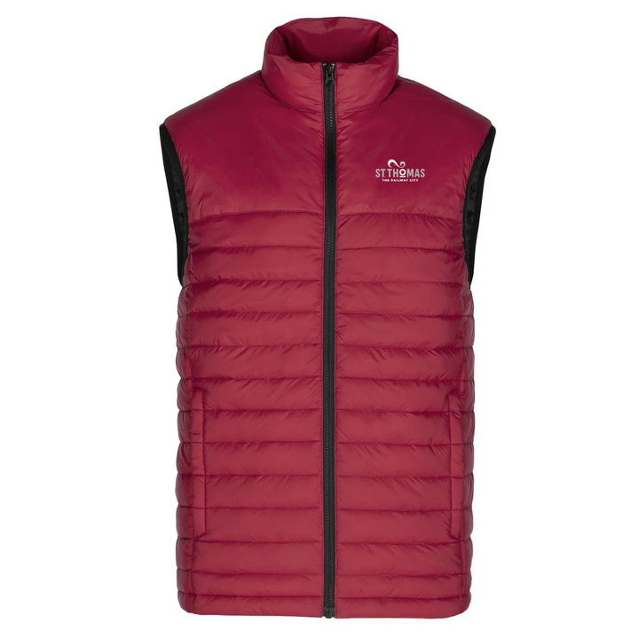 ST. THOMAS LIGHT EMBROIDERED PUFFER PREMIUM VEST (MENS)