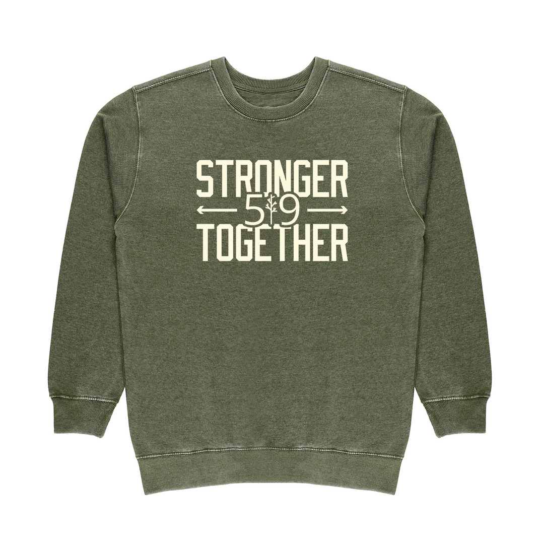 STRONGER TOGETHER VINTAGE CREW (UNISEX)