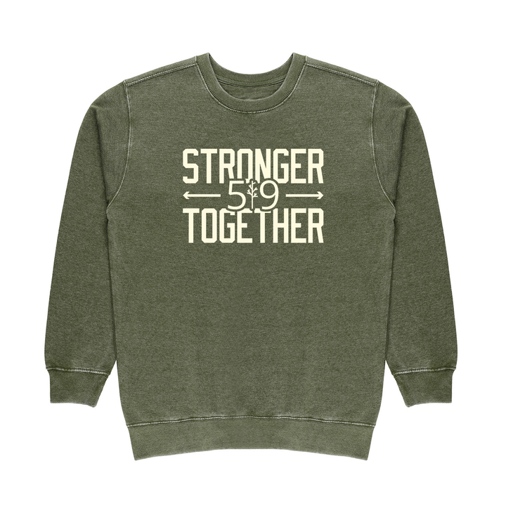 STRONGER TOGETHER VINTAGE CREW (UNISEX)