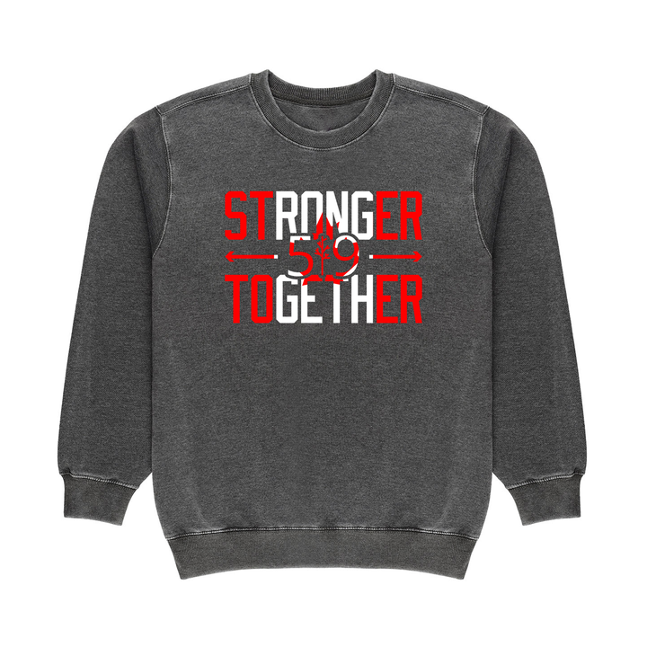 CANADA STRONGER TOGETHER VINTAGE CREW (UNISEX)