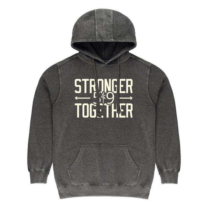 STRONGER TOGETHER VINTAGE HOODIE (UNISEX)