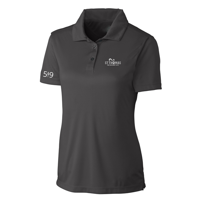 ST. THOMAS LIGHT EMBROIDERED ATHLETIC POLO (WOMENS)
