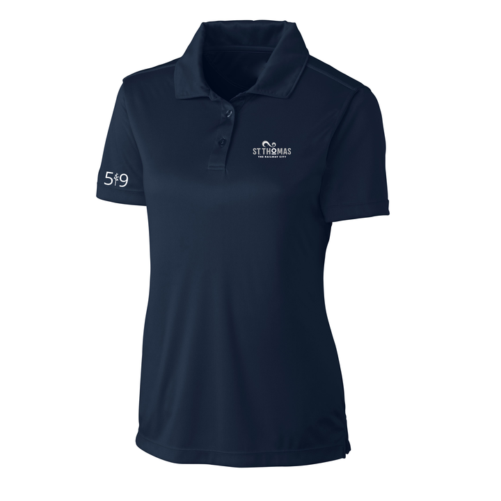 ST. THOMAS LIGHT EMBROIDERED ATHLETIC POLO (WOMENS)