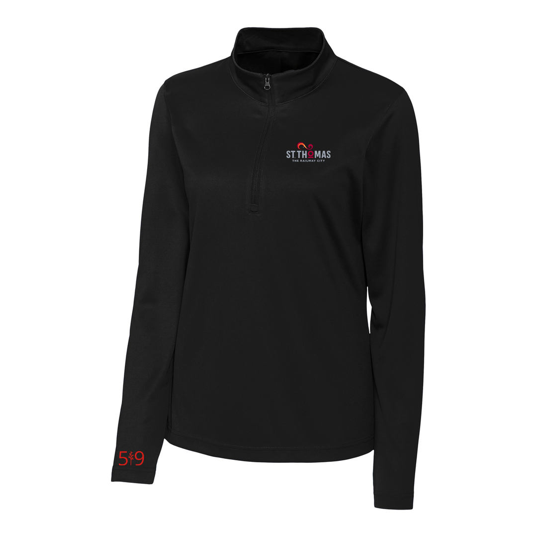 ST. THOMAS ATHLETIC 1/4 ZIP (WOMENS)