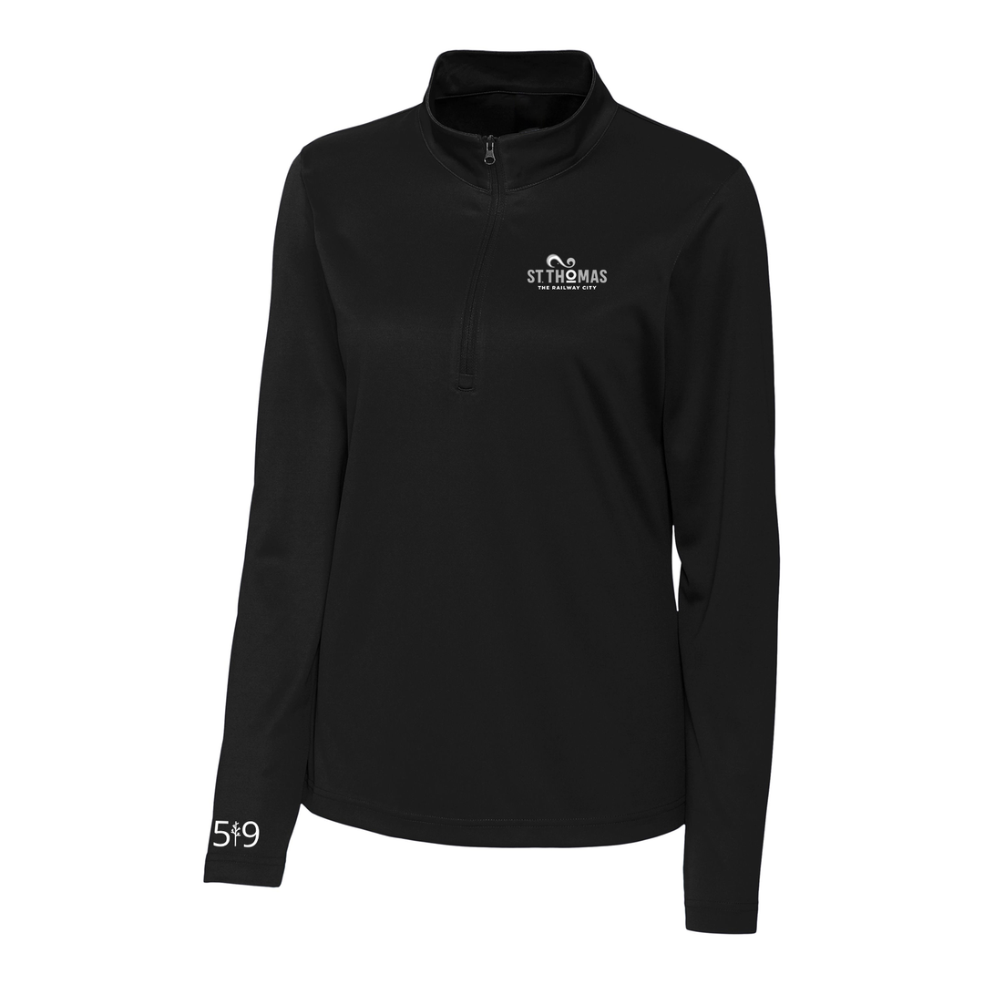 ST. THOMAS LIGHT ATHLETIC 1/4 ZIP (WOMENS)