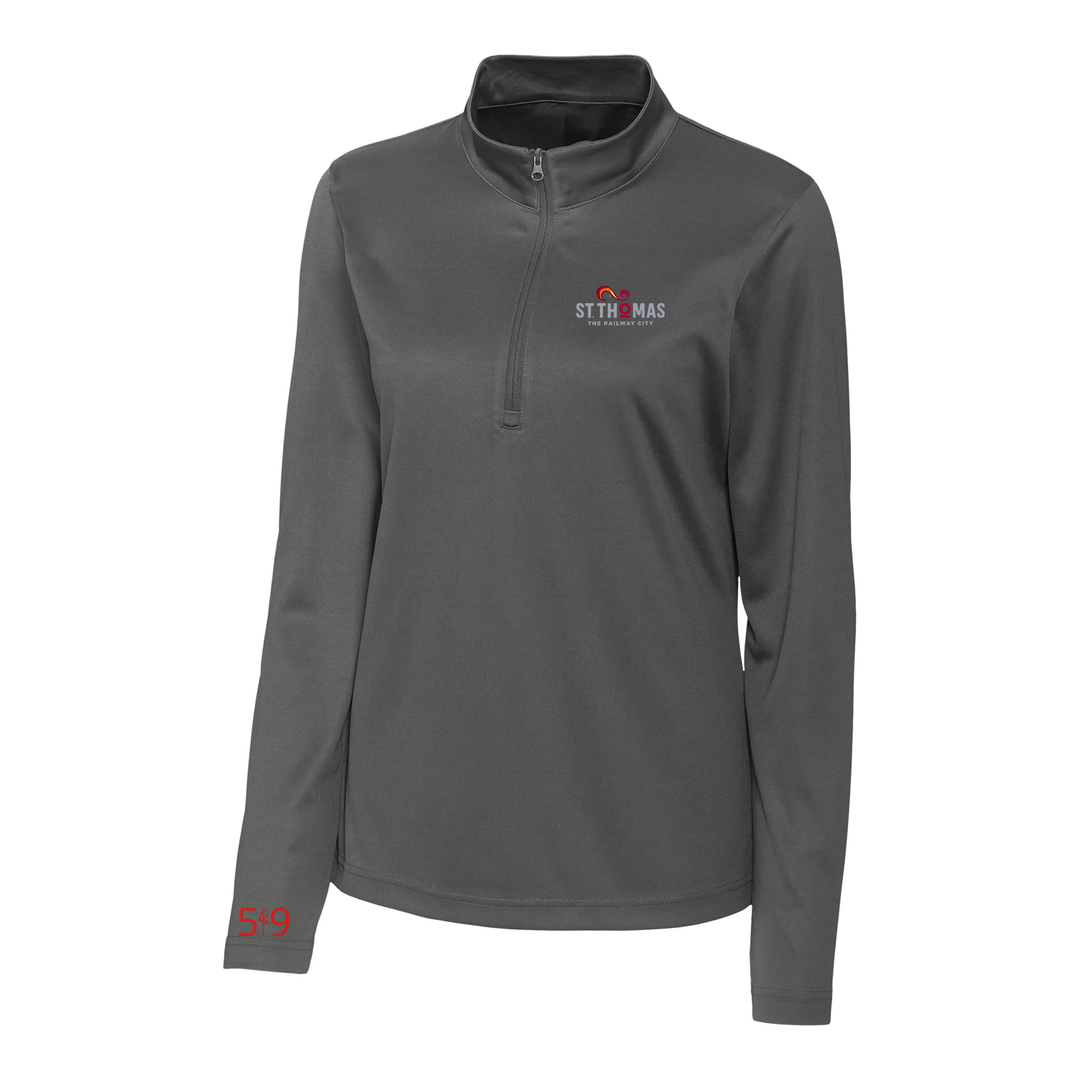 ST. THOMAS ATHLETIC 1/4 ZIP (WOMENS)