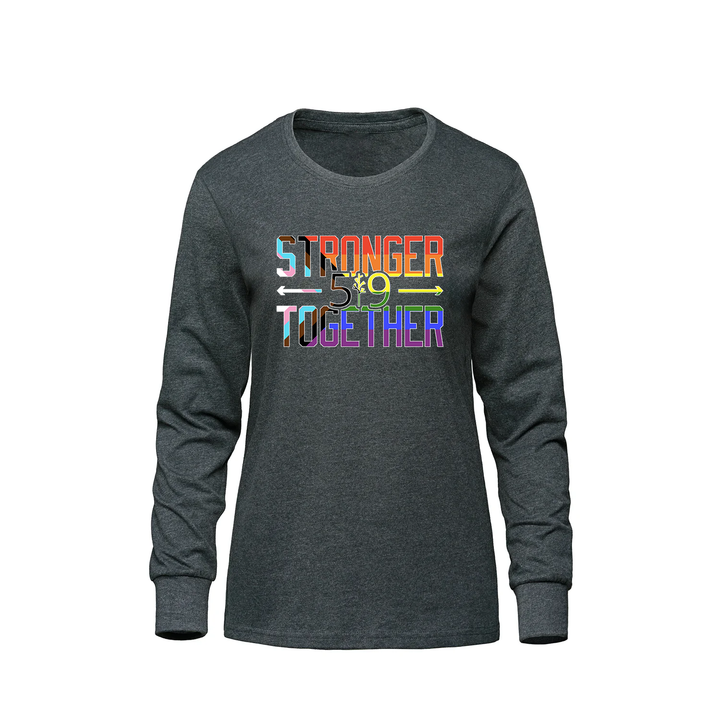 PRIDE STRONGER TOGETHER LONG SLEEVE (WOMENS)