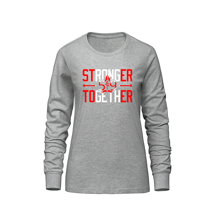 CANADA STRONGER TOGETHER LONG SLEEVE (WOMENS)
