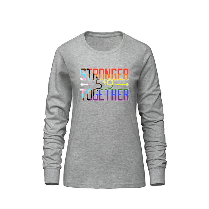 PRIDE STRONGER TOGETHER LONG SLEEVE (WOMENS)