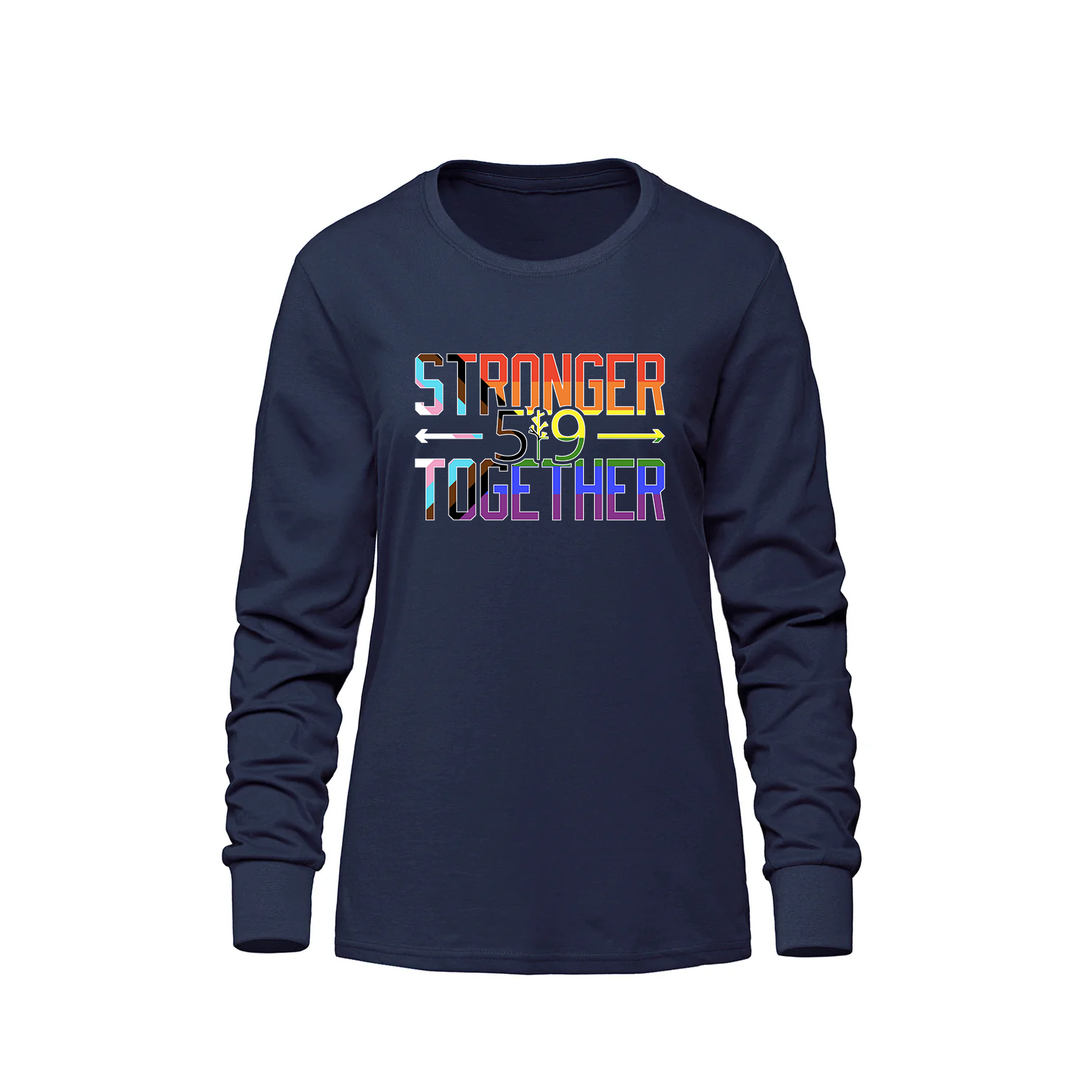 PRIDE STRONGER TOGETHER LONG SLEEVE (WOMENS)