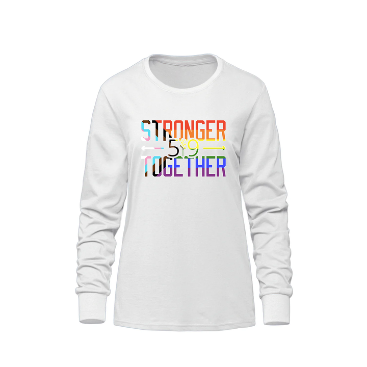 PRIDE STRONGER TOGETHER LONG SLEEVE (WOMENS)