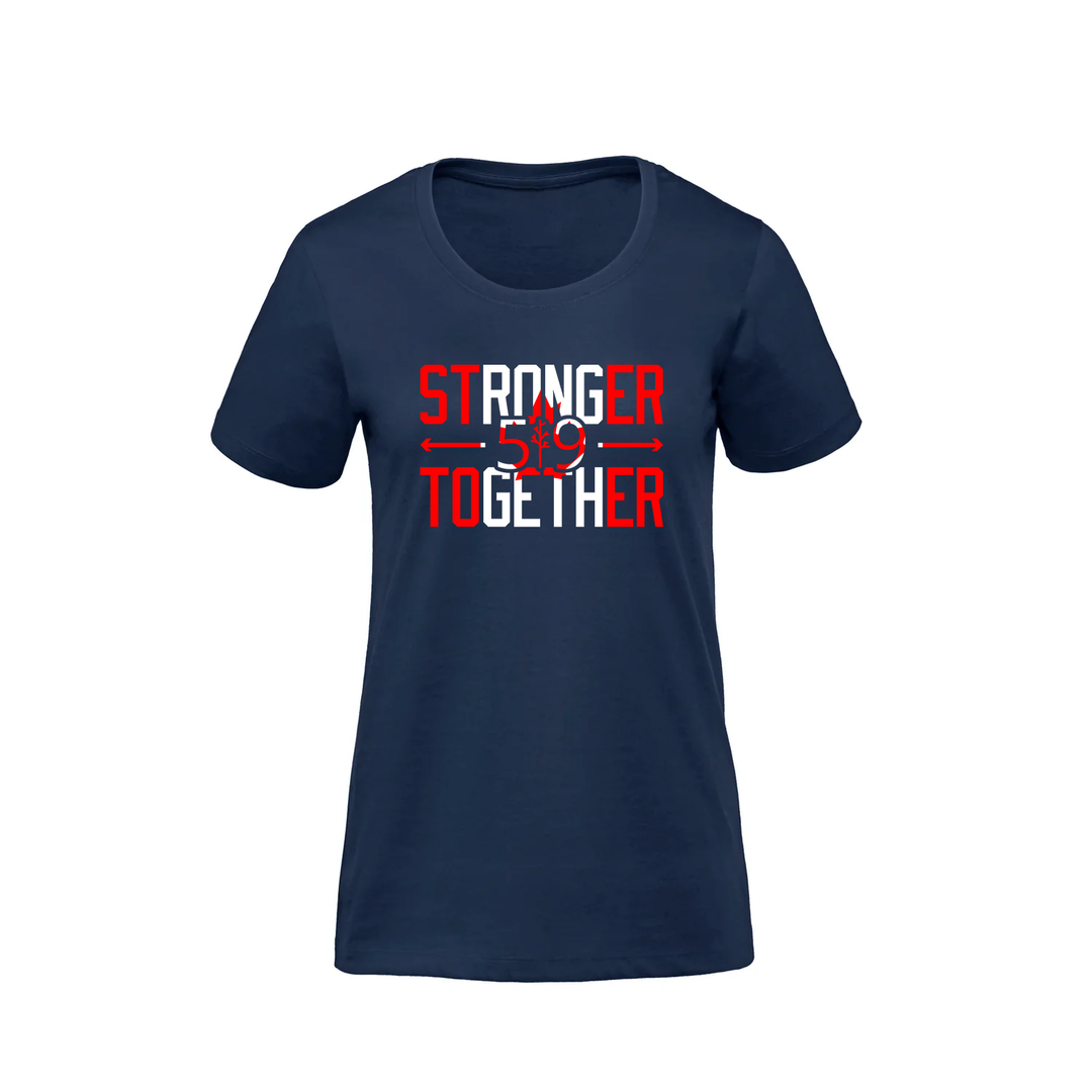CANADA STRONGER TOGETHER PREMIUM TEE (WOMENS)