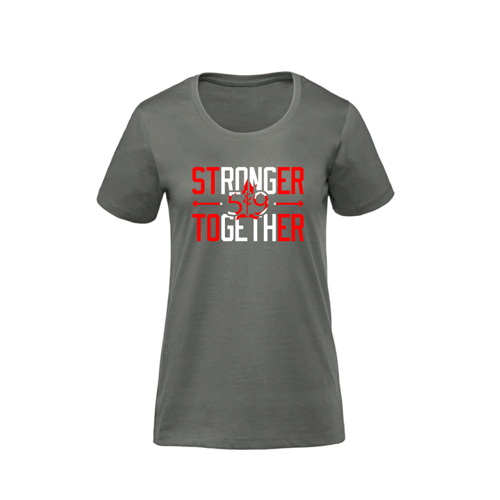 CANADA STRONGER TOGETHER PREMIUM TEE (WOMENS)