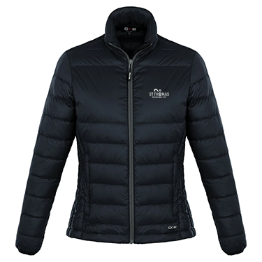 ST. THOMAS LIGHT EMBROIDERED QUILTED DOWN JACKET (WOMENS)