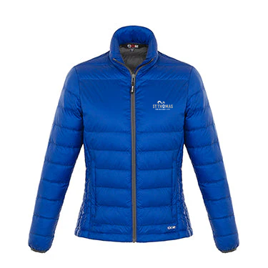 ST. THOMAS LIGHT EMBROIDERED QUILTED DOWN JACKET (WOMENS)