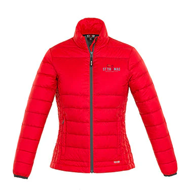 ST. THOMAS EMBROIDERED QUILTED DOWN JACKET (WOMENS)